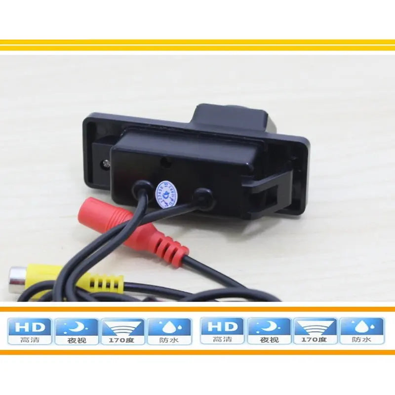 Integrated Car Rear View Camera For Peugeot RCZ 2009-2015 Back Auto Accessories HD CCD NTSC RAC Dash Cam Kit