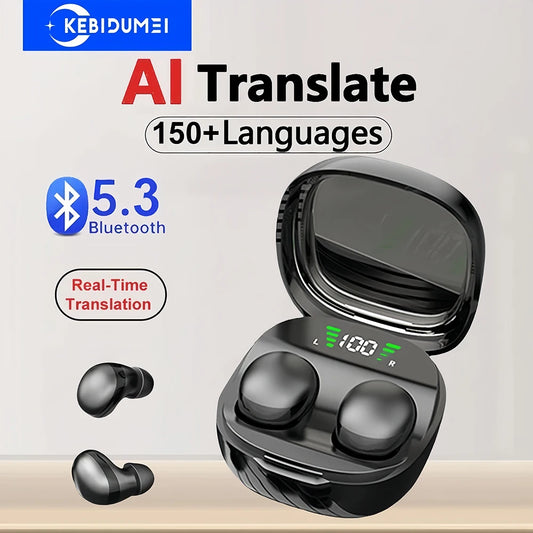 Bluetooth 5.3 AI Translation Earbuds