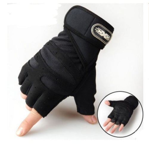 Cycling Gloves Half Finger Breathable Elastic Outdoor Bike Bicycle