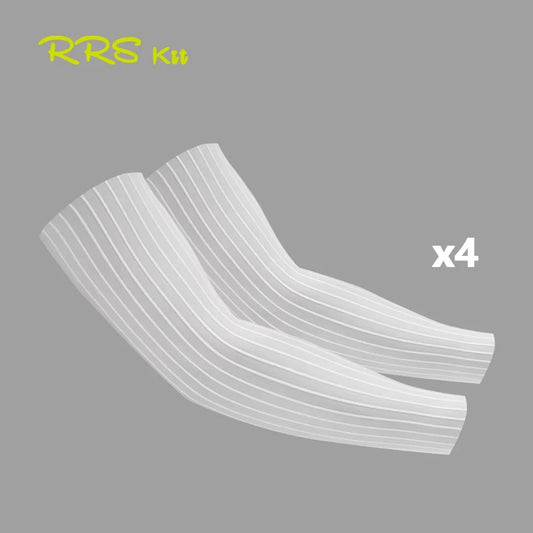 Rrskit Summer Aerodynamic Cycling Sleeve Outdoor Sun Protection UV Sports Sleeve Breathable Cycling Arm Protectors