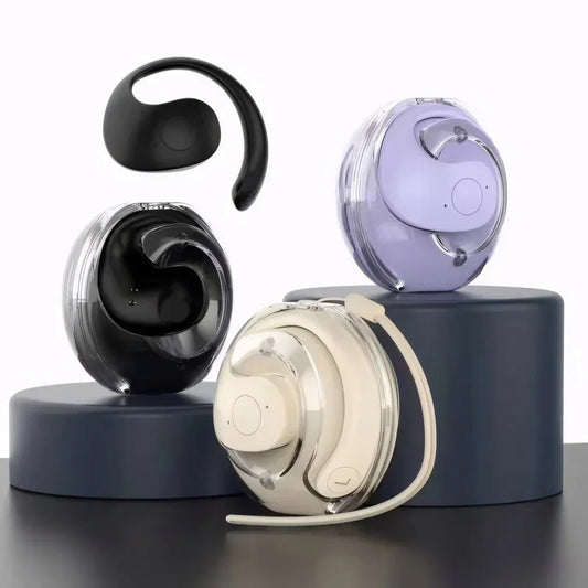 AI Translation Bluetooth 5.3 Ear-Hook Earbuds - 144 Languages