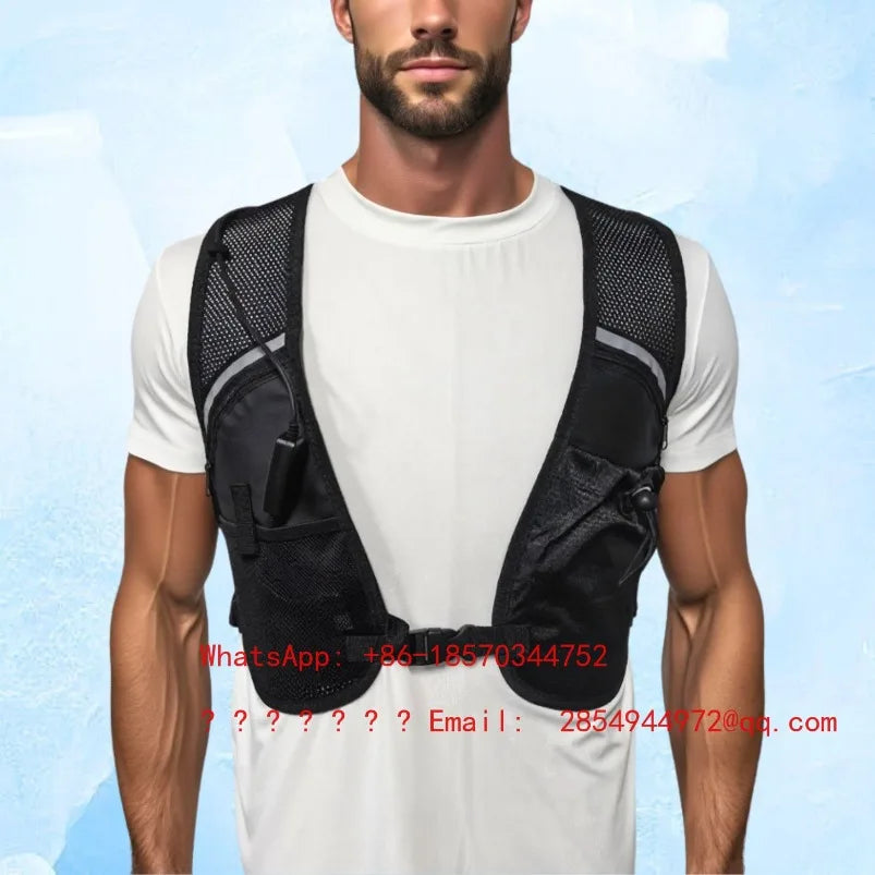 Summer Protective Clothing Cooling Heatstroke Vest Semiconductor Cooling Outdoor Cycling Mountaineering Fishing Heatstroke