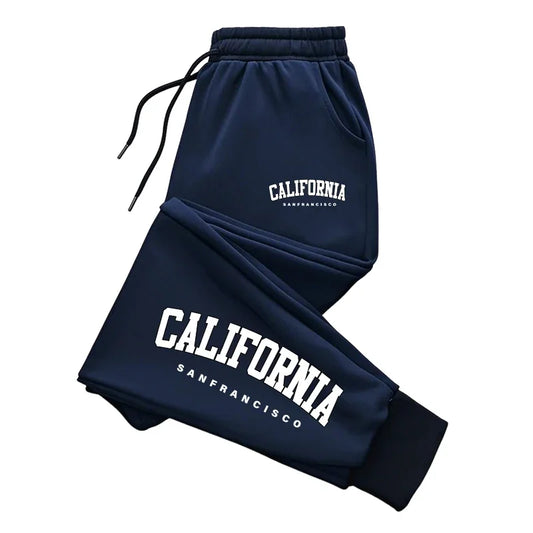Hot Sales Mens Sweatpants Printing Casual Pants Outdoor Gym Sports Jogging Pants Autumn Winter Man Trousers Fitness Sportswear