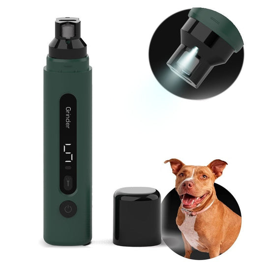 Dog Nail Grinder Electric Pet Nail Trimmers Rechargeable Cat Nail