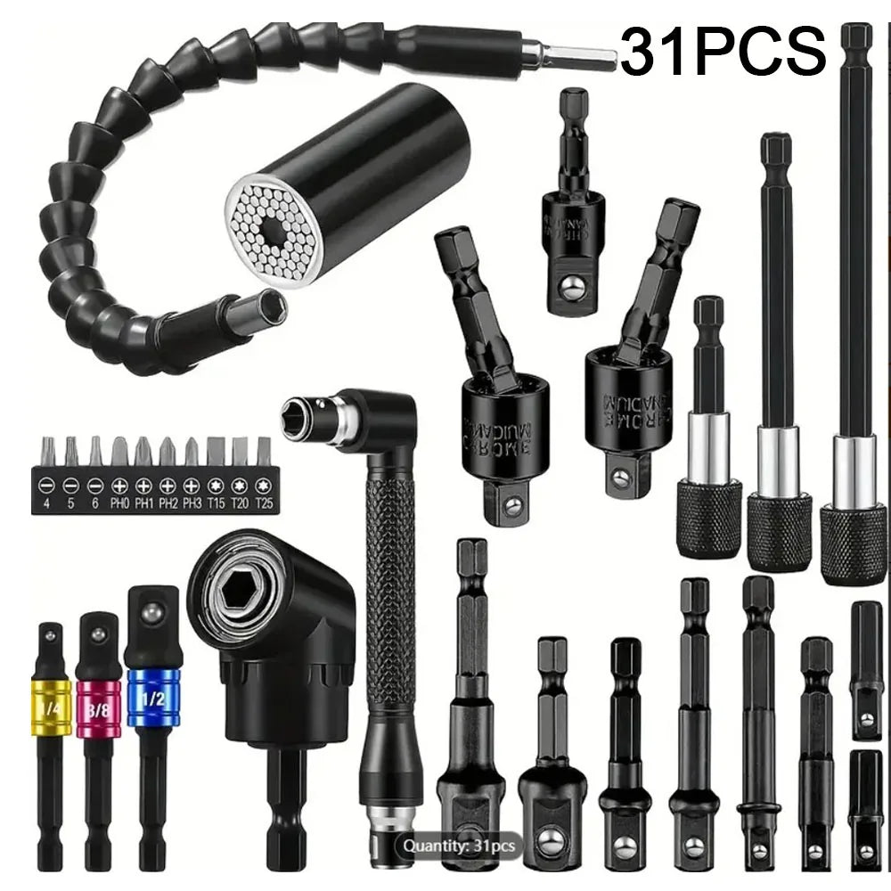Flexible Drill Extension Set