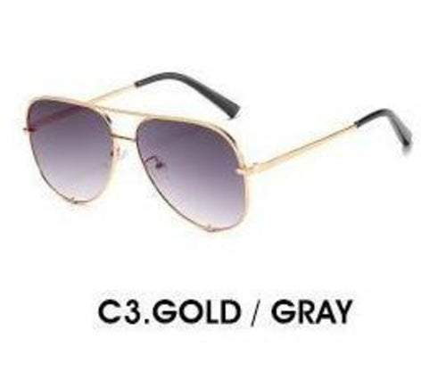 Women's Fashion Metal Sunglasses