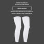 Unisex Summer Leg Sleeves Socks UV Protection High Elastic Breathable Quick Dry Silicone Non Slip For Cycling Running Sun