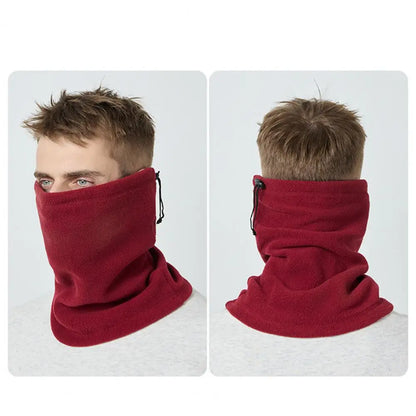 Winter Neck Gaiter Warmer Warm Fleece Scarf Windproof Fleece Lined Thermal Face Cushion Scarf Cold Weather Sport Accessory