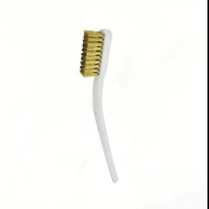 1/3/5pcs Mini Brass Wire Brush Set for Paint & Rust Removal Industrial Metal Polishing Burr Cleaning Tool