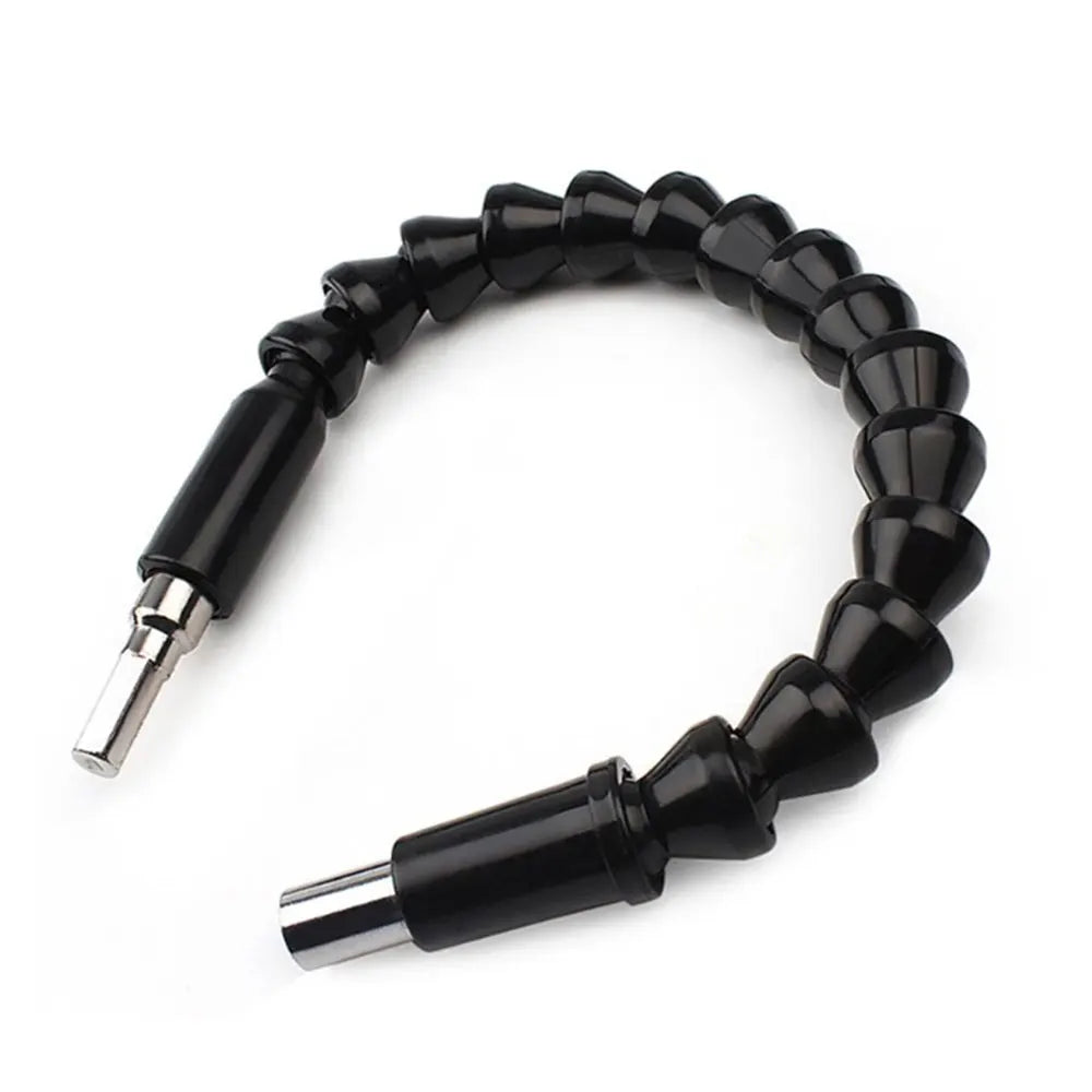 200-300mm hexagonal handle black soft shaft hand drill screwdriver head universal joint extend connect rod Power tool accessory