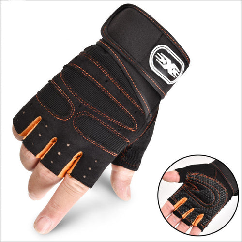 Cycling Gloves Half Finger Breathable Elastic Outdoor Bike Bicycle
