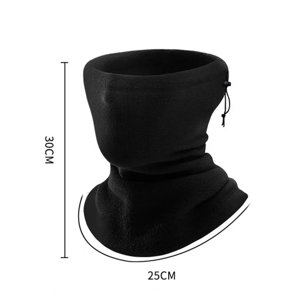 Winter Neck Gaiter Warmer Warm Fleece Scarf Windproof Fleece Lined Thermal Face Cushion Scarf Cold Weather Sport Accessory