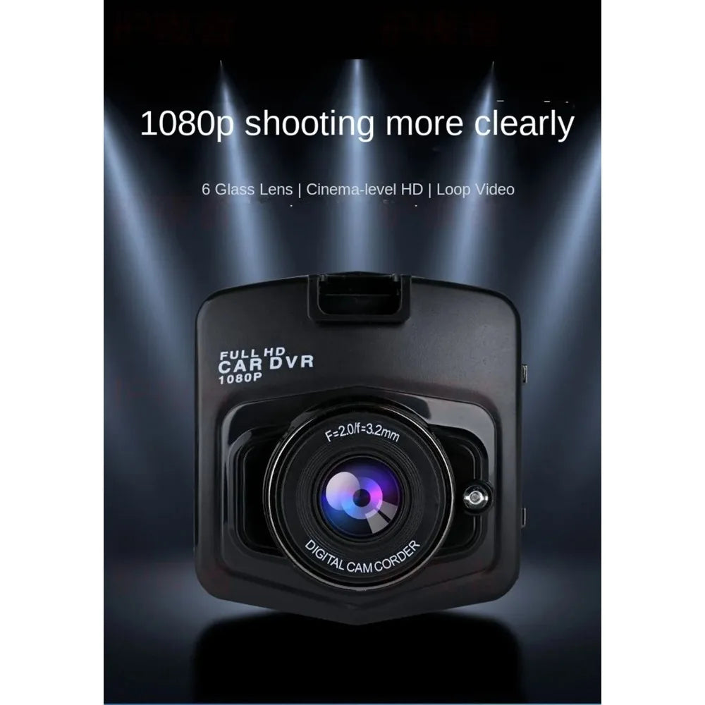 HD Dash Cam with Super Night Vision