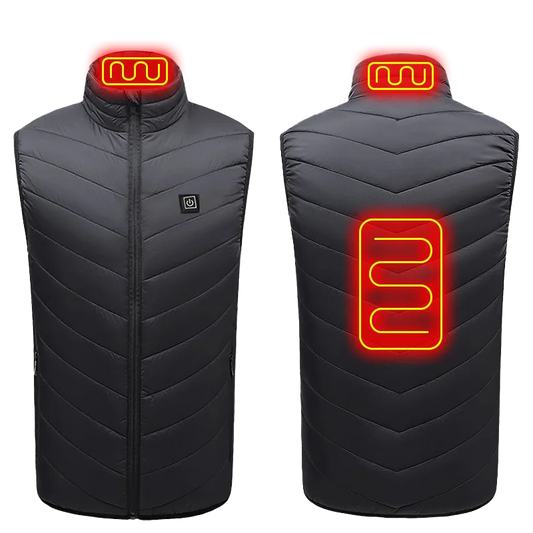 21-Zone USB Heated Vest Graphene Winter Jacket