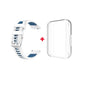 Sport Run Silicone Strap Band / Transparent Case for Samsung Galaxy Fit 3 Replacement Strap