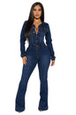 Women's Denim Jumpsuit