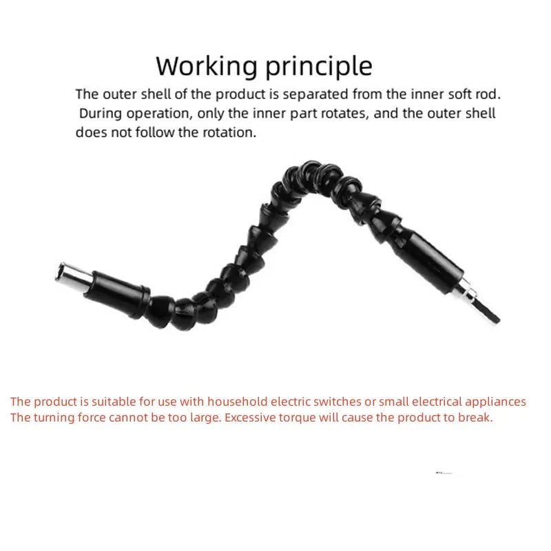 Flexible Drill Shaft Extension