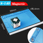 Soldering Station Mat Silicone Work Mat Heat Resistant 932°F Anti-Static Magnetic Mat for Electronic Phone Laptop Watch Repair
