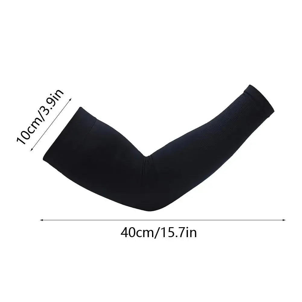 2026 NEW Ice Silk Bicycle Sleeves Summer Breathable Cycling Arm Protection Outdoor Sun UV Protect Sports MTB Road Bike Sleeves