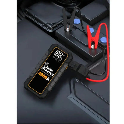 20000mAh 12V Car Battery Starter 4000 Peak Amp USB Fast Charging LED