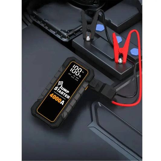 20000mAh 12V Car Battery Starter 4000 Peak Amp USB Fast Charging LED