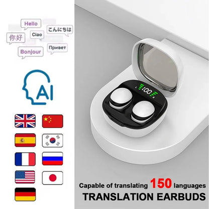 Bluetooth 5.3 AI Translation Earbuds
