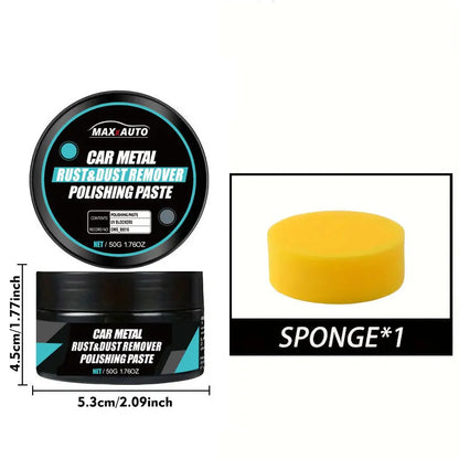 Car Wheel Hub Metal Restorer Gloss Enhancer Clear Rust & Oxidize Renewal Polishing Wax Coating Agent Auto Wheel Scratch Repair