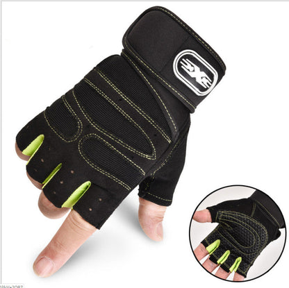 Cycling Gloves Half Finger Breathable Elastic Outdoor Bike Bicycle