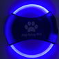 Dog Flying Discs Light Glowing LED LuminousTrainning Interactive Toys