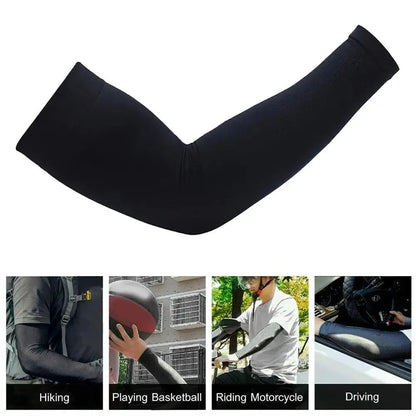 2026 NEW Ice Silk Bicycle Sleeves Summer Breathable Cycling Arm Protection Outdoor Sun UV Protect Sports MTB Road Bike Sleeves