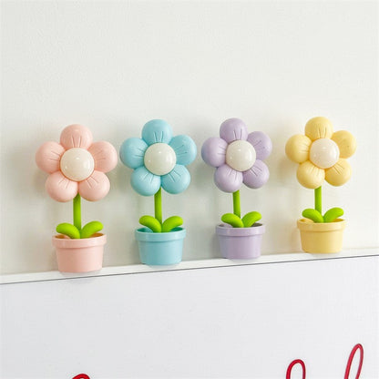 Mini Flower Small Night Lamp Cute Atmosphere Bedside Creative Home