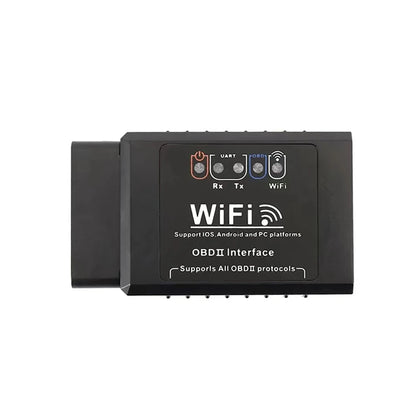 Popular ELM327 WiFi OBD2 Diagnostic Scanner V1.5 Car Code Reader Check Engine Fault Detector Tool for Android iOS PC Vehicles