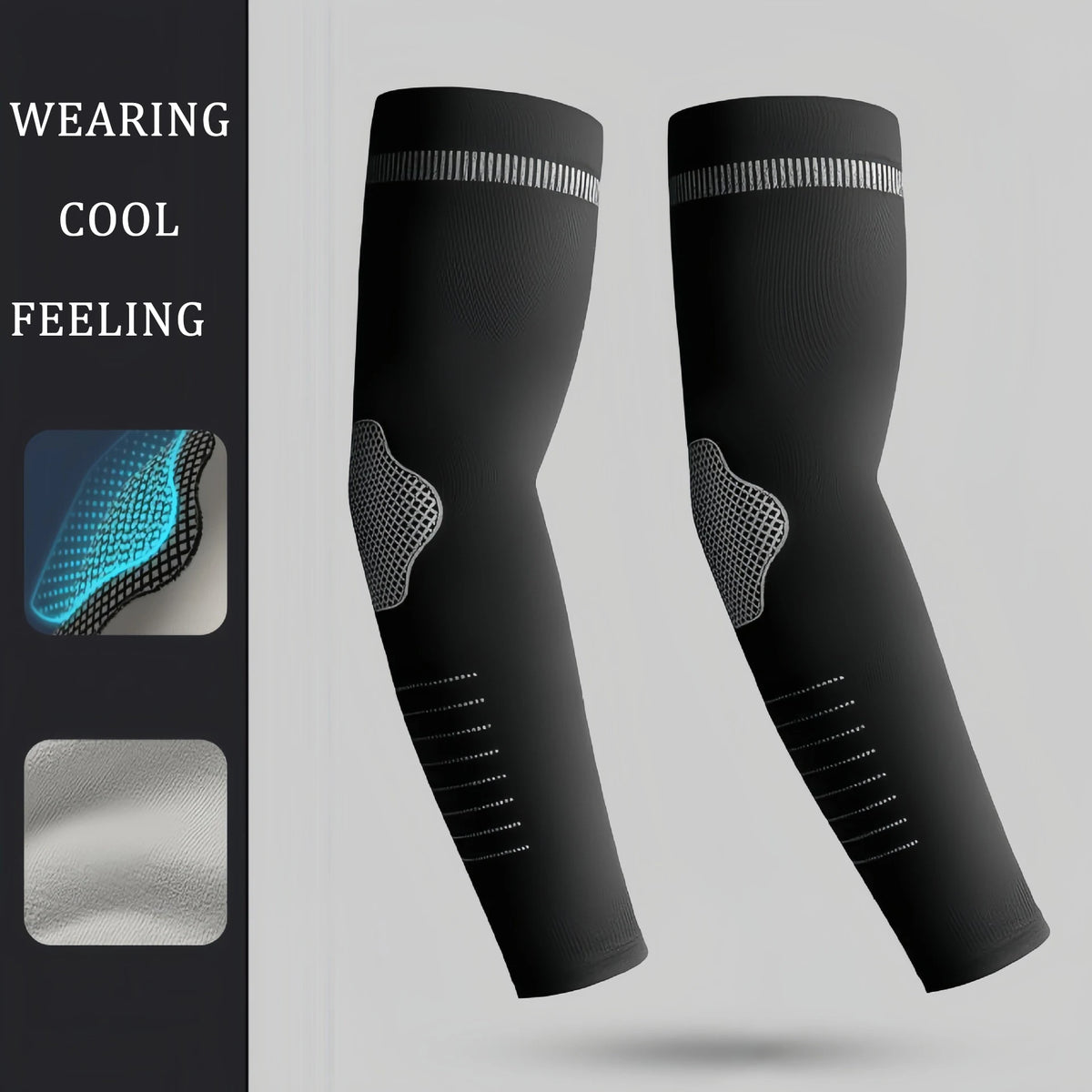 Ice sleeves for men, sun protection sleeves for women, UV protection sleeves for summer cycling, thin ice silk armrests, and han