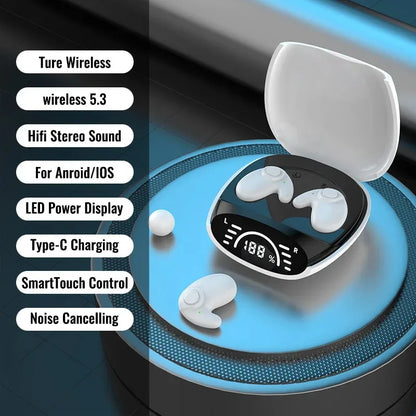 AI Translation Bluetooth 5.3 Earbuds - 135 Languages