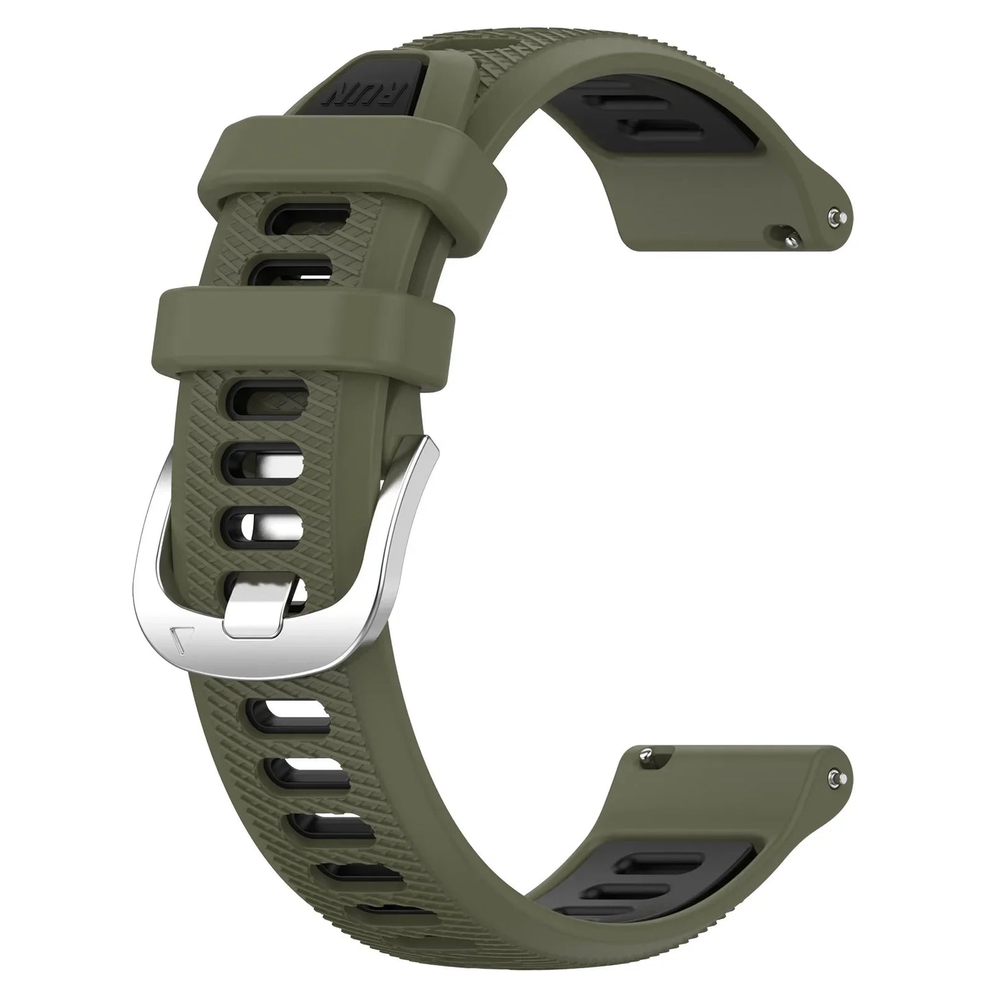 Sport Run Silicone Strap Band / Transparent Case for Samsung Galaxy Fit 3 Replacement Strap