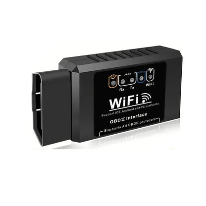 Popular ELM327 WiFi OBD2 Diagnostic Scanner V1.5 Car Code Reader Check Engine Fault Detector Tool for Android iOS PC Vehicles