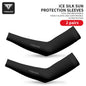 TOSUOD 1/2/3 Pairs Ice Silk Sleeves UV Protect Breathable Cycling Arm Sports Outdoor Unisex Elastic Quick-dry Summer Sleeves