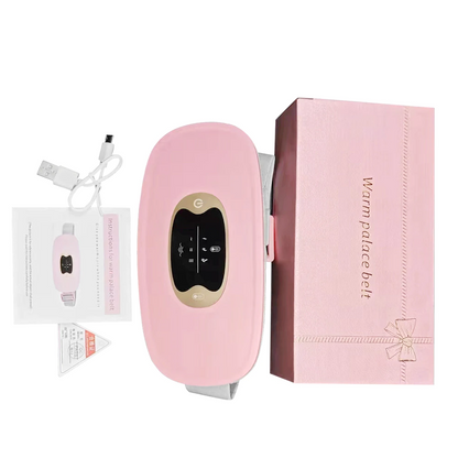 Electric Heating Menstrual Vibration Pad Belt For Period Pain Relief