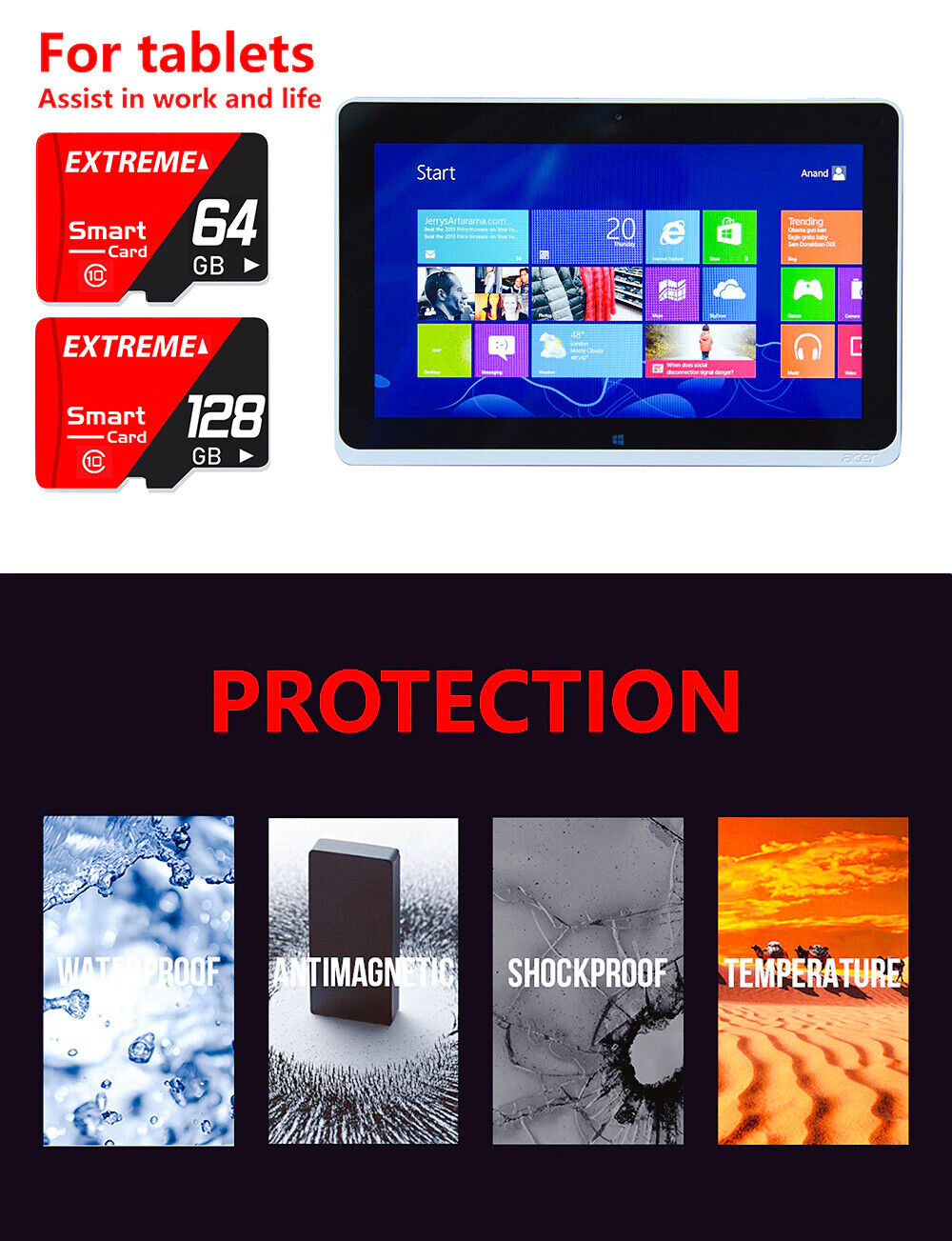 High Speed Memory For Micro SD Card 32GB 64GB 128GB 256GB TF Card