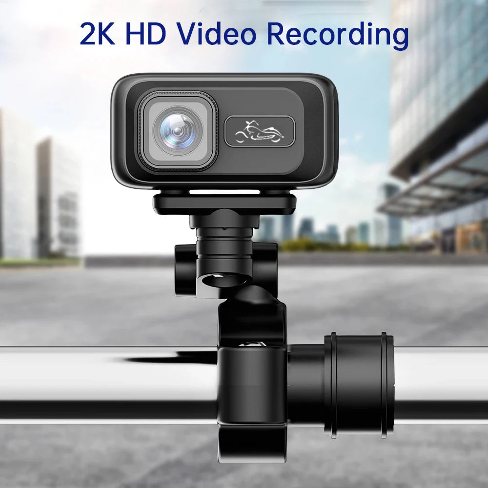 2K Motorcycle Dash Cam CSMT100 with WiFi APP IP65 Waterproof