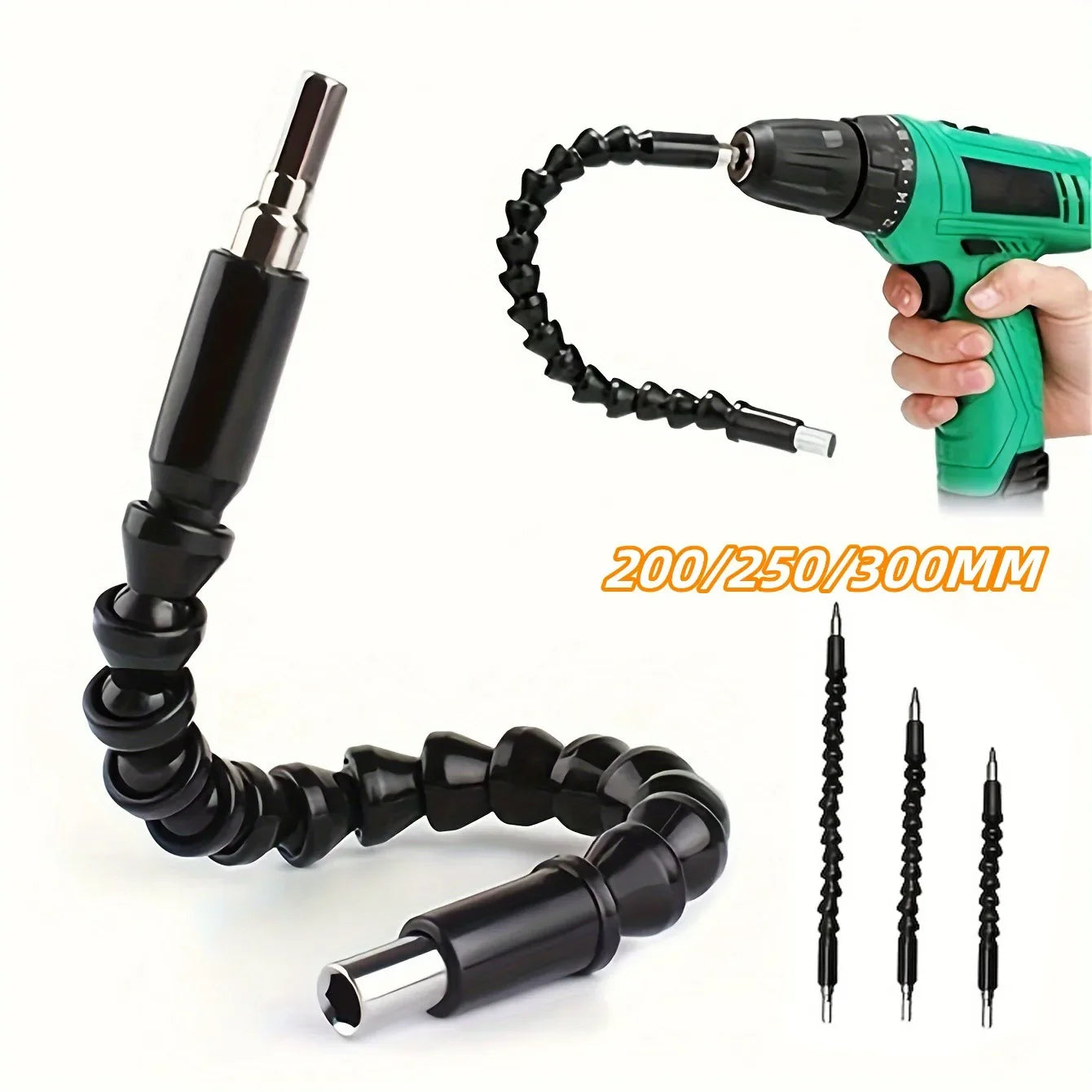 Flexible Drill Extension Rod