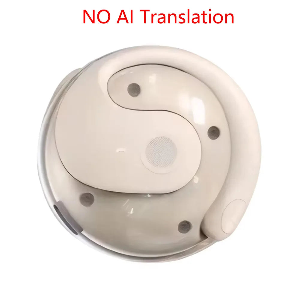 AI Translation Bluetooth 5.3 Ear-Hook Earbuds - 144 Languages