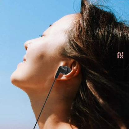 102 Wired Earphone Gaming Clear Ergonomic PVC 3.5mm Moving Coil In-ear Earbud Headphone for Phone