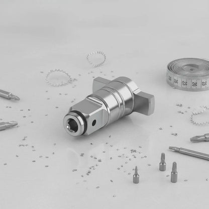 Square to Hex Adapter Heavy Duty Electric Wrench Adapter Socket Converter High Rotational Force Tool Accessory Rust Resistant