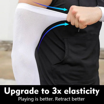 2026 NEW Ice Silk Bicycle Sleeves Summer Breathable Cycling Arm Protection Outdoor Sun UV Protect Sports MTB Road Bike Sleeves