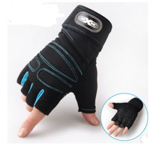 Cycling Gloves Half Finger Breathable Elastic Outdoor Bike Bicycle