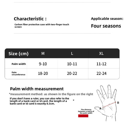 High-end Summer Motorcycle Gloves Men Women Full Finger Touch Screen Motocross Racing Gloves Motorbike Bicycle Cycling Glove