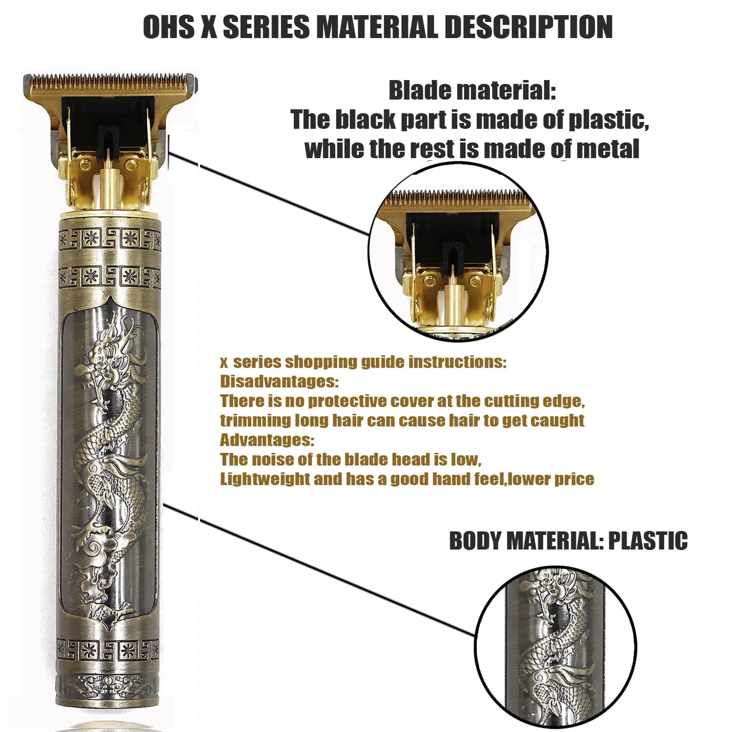 T9 Electric Hair Clipper 0mm Precision Beard & Body Trimmer