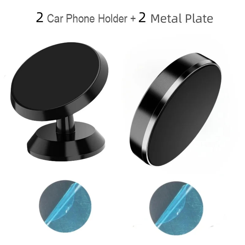 Magnetic Car Phone Holder Universal Magnetic Mount Bracket Stick on Car Dashboard Wall for iPhone Xiaomi Huawei Phone Car Holder