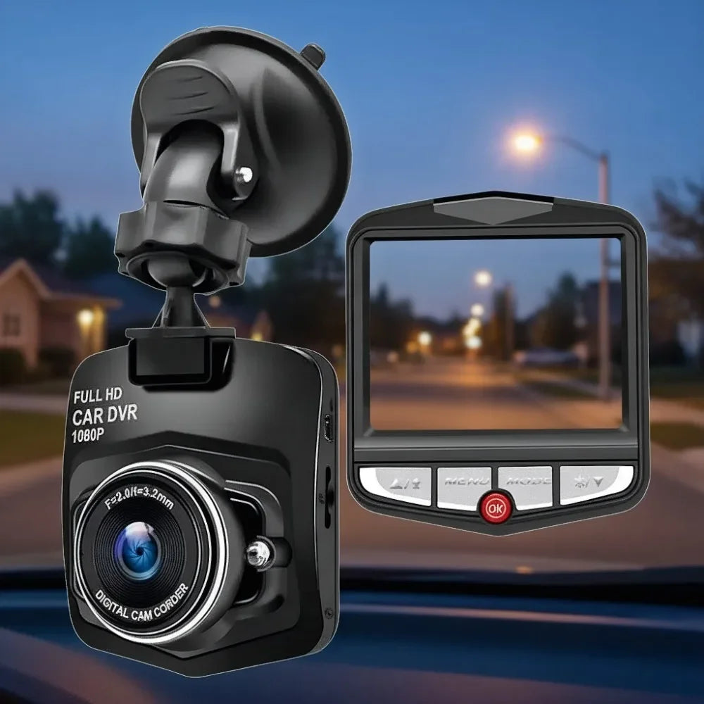 HD Dash Cam with Super Night Vision